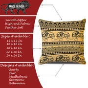 Soft Touch Luxurious Printed Cotton Canvas Cushion Cover Set of 2